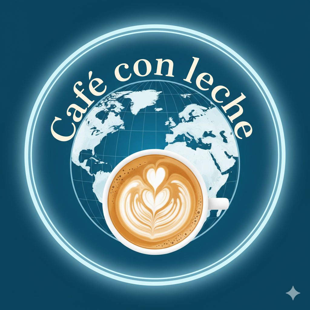 (ES) Café con leche - Episodio # 7 Viernes 10 de octubre de 2025 Café con leche - Hazte bilingüe con la Política Global
